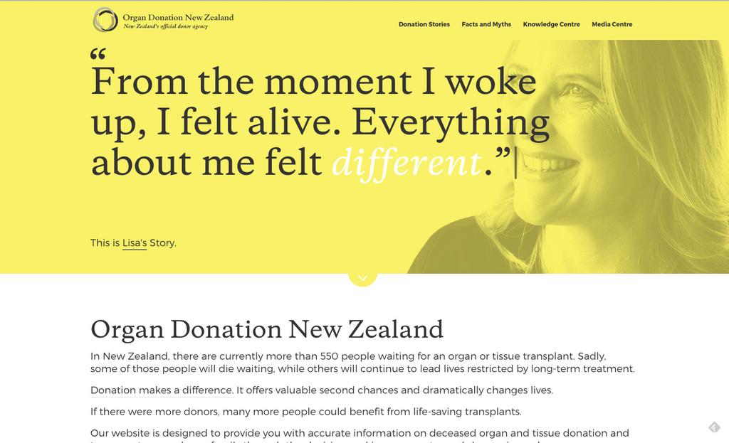 ODNZ News A newsletter providing information for staff in donor hospitals was produced by ODNZ in June.