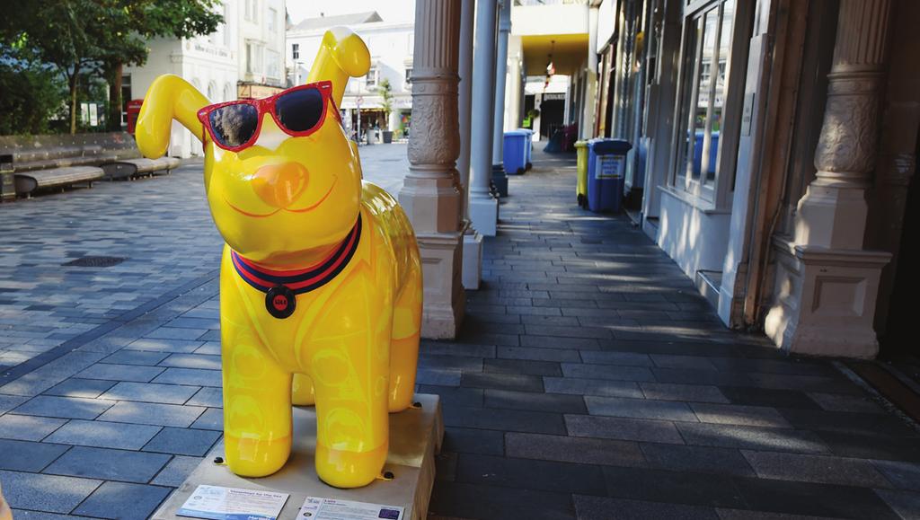 We were delighted to be sponsors of Snowdogs as it gave visitors a new reason to come to the city outside of the main summer season.