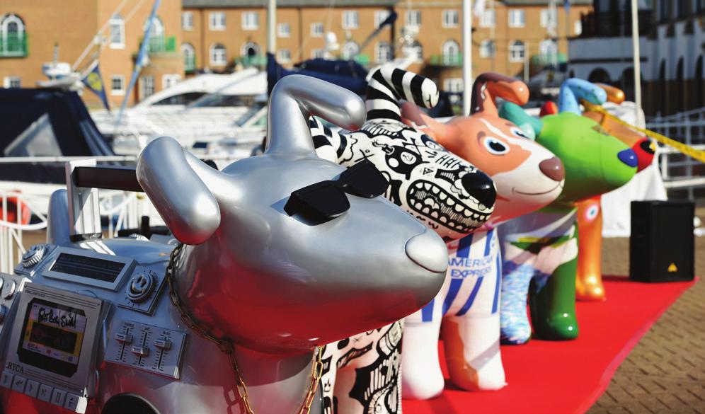07 Presented in partnership with Wild in Art, Snowdogs by the Sea was the city s largest ever public art event,