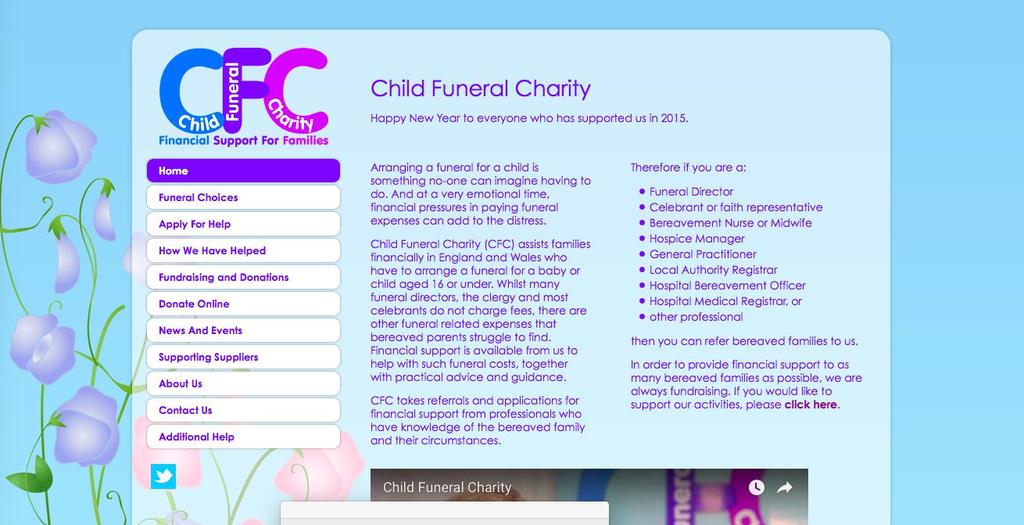 Child Funeral Charity www.