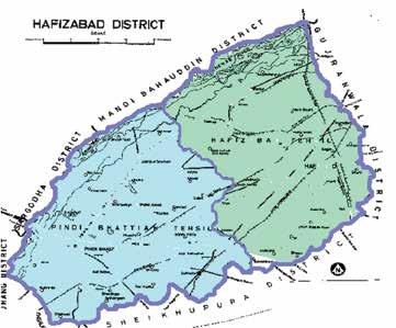 Needs Assessment in Primary Health Sector Hafizabad 3. District profile of Hafizabad 3.1 History and geography Hafizabad is an old city which dates back to the period of Ashok.