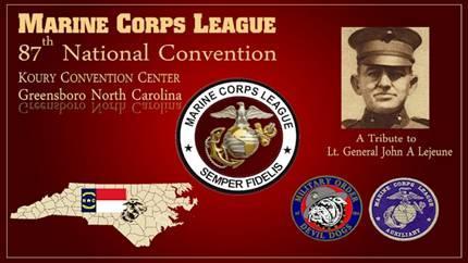 87 TH NATIONAL CONVENTION OF THE MARINE CORPS LEAGUE The Carolina Field of Honor wasn t the only project for which Detachment 260 was well accoladed the 2010 National Convention of the Marine Corps