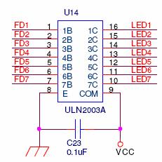 If we connected the pin of QH of previous IC with pin SDI of next IC, we could send many set of data simultaneously by properly control RESET.
