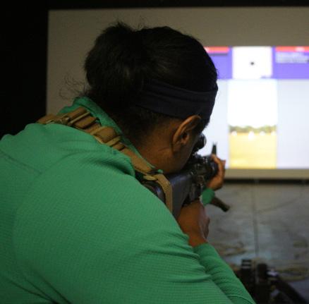 Recruits learn the basics of safety and Marine Corps marksmanship, and practice marksmanship
