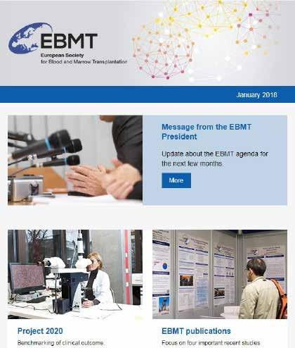 EBMT communication and social media