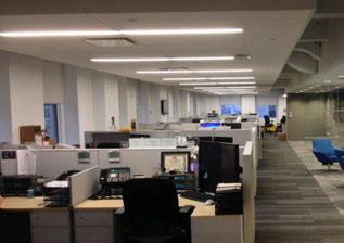Traditional office lighting does not support focus Indiscriminate Impersonal