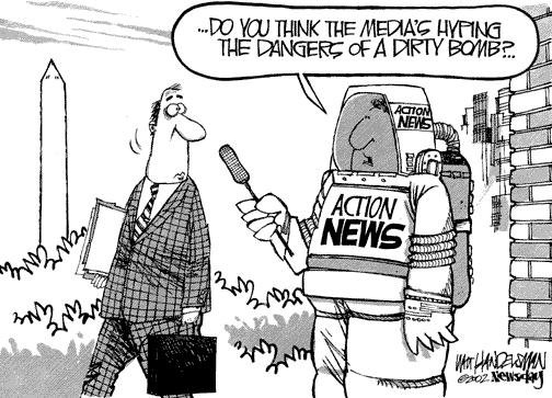 Hype or Threat? Media want to inform us but inevitably sensationalize things.