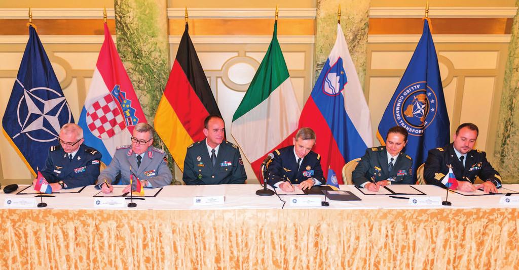 ESTABLISHMENT PROCESS On 25 March 2015, the Memorandum of Understanding (MOU) on the establishment of the NATO MW COE was signed in Washington D.C. Slovenia acts as the Framework Nation (FN) for the NATO MW COE, along with Croatia, Germany and Italy as Sponsoring Nations (SN).