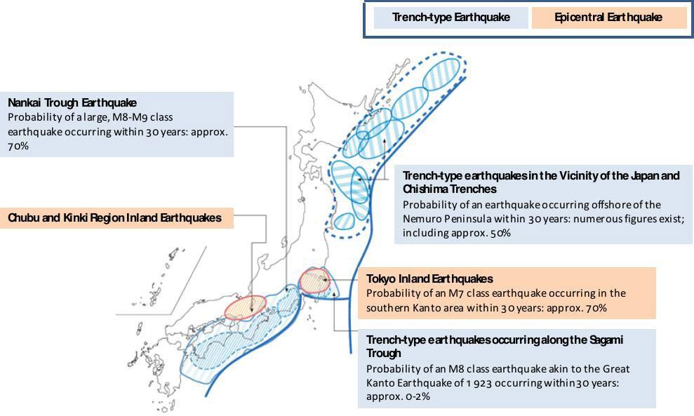 6.1. The Nankai Trough Earthquake The anticipated Nankai Trough Earthquake is the greatest threat of natural disaster facing the Shizuoka Prefecture.