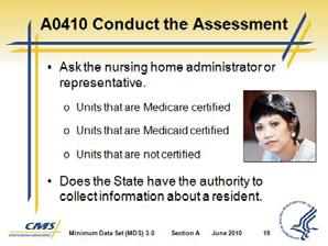 Identify all units in the nursing home that are not ce