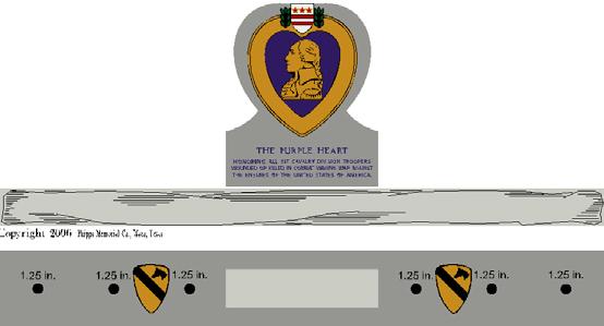Page 4 News Aug 8, 2006 Purple Heart Monument to Grace Cavalry Grounds By Master Sgt. Dave Larsen 1st Cav. Div.