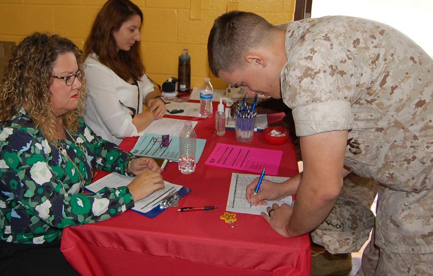 Sponsorship Opportunities Education and Career Fair The Education & Career Fair, held this year in April, is a highly attended opportunity to connect directly with military personnel,