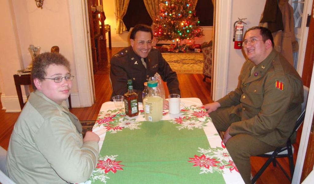 Hot apple cider and cocoa are a staple of the History House Christmas displays, and