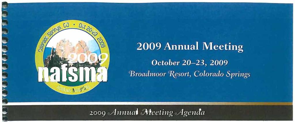 Tuesday, O ctober 20, 2009 -.}:::':'FNI 8:00 a.m. Registration Opens Rocky Mountain Foyer (Workshop & Annual Meeting Registration Check-In Available Through 4 p.m.) Continental Breakfast 9:00 a.m. 9:05 a.