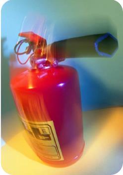 Emergency Codes and Procedures FIRE CODE RED If you use a fire extinguisher: Pull the pin at the top of the extinguisher Aim the nozzle towards