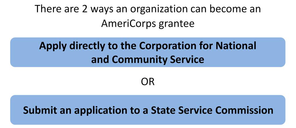 How to become an AmeriCorps State &