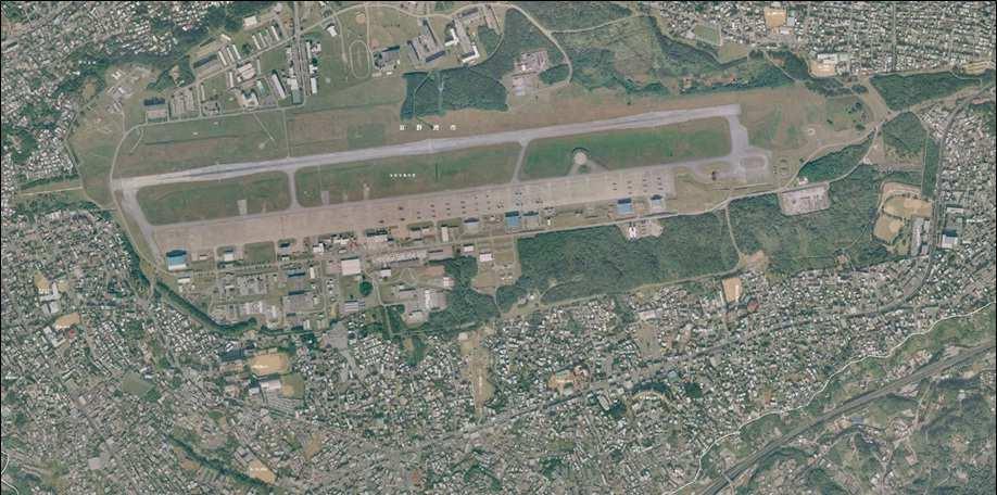 Returned land on the East side of Futenma Air Station
