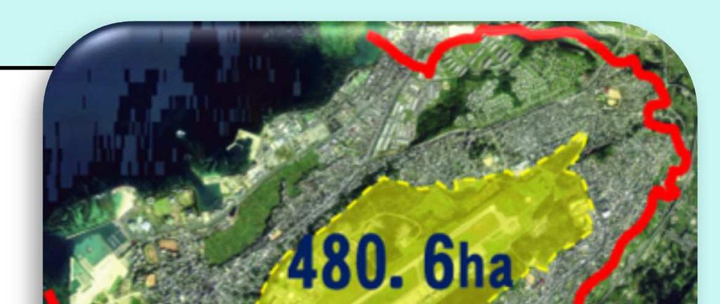surface area (approx. 19.8km 2 ).