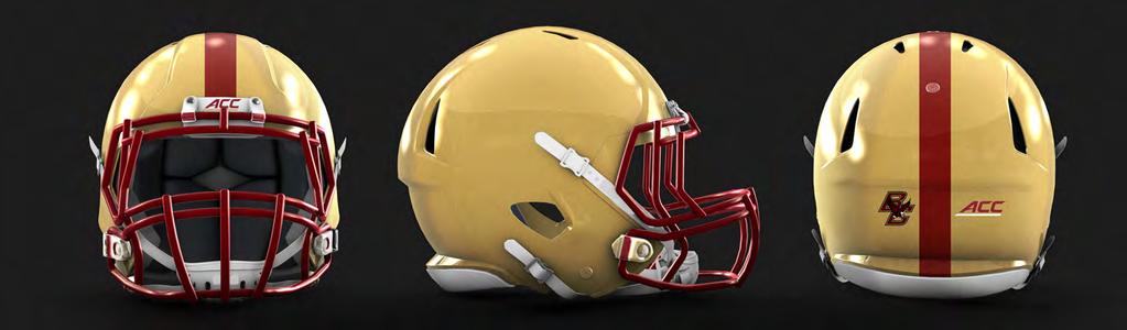 UNIFORM & APPAREL Football All institutions must apply the ACC logo on the front bumper of their football helmets, just above the facemask.
