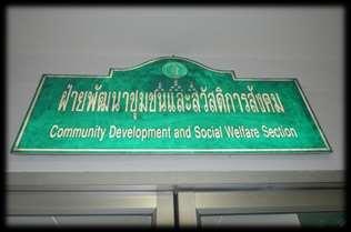 10. Community Development and Social Welfare Section It has the duties and responsibilities pertaining to community and social development in terms of physical, economic, social, hygienic, and