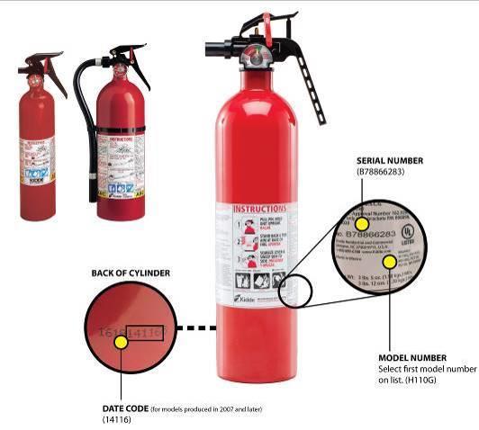 *** IMPORTANT*** Kidde Recalls Fire Extinguishers with Plastic Handles Due to Failure to Discharge and Nozzle Detachment: One Death Reported Kidde plastic handle fire extinguishers Name