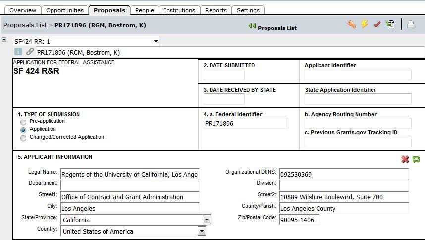 use in the Proposal Name field to assist reviewers and signing officials in prioritizing proposals.