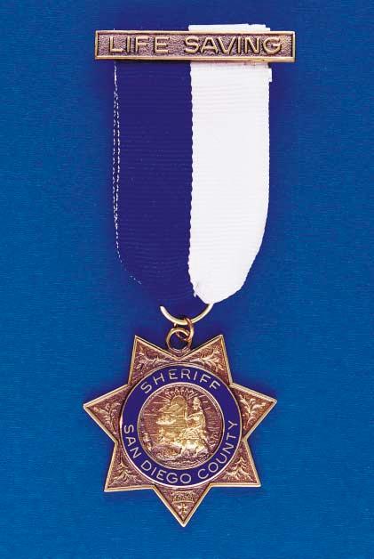 Deputy Bruce Falconer Deputy William Hubbard Corrections Deputy Nathaniel Lawrence Deputy John Williamson Medal of Merit The Medal of Merit is awarded to department members who perform superior