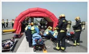 !! Multi-agency major incident response exercises Setting up a