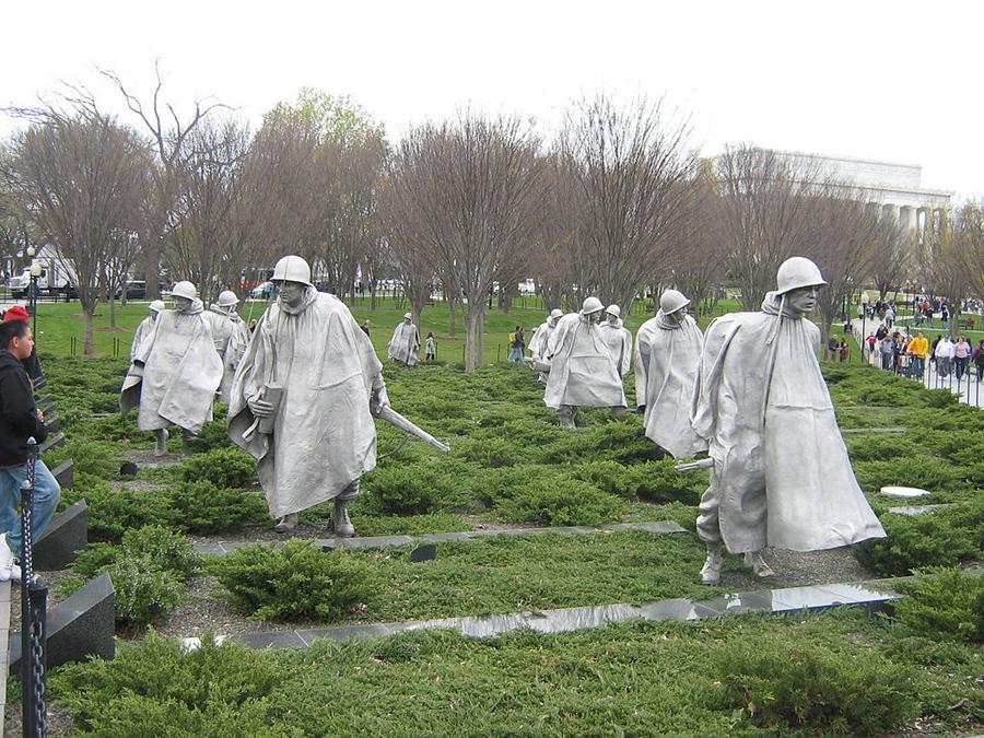 Korean War Veterans Memorial, Washington, D.C. 2009. Dave 7 from Lethbridge, Canada, photographer. Bibliography Wikimedia Commons. Blair, Clay, The Forgotten War: America in Korea 1950-53 (N.Y.