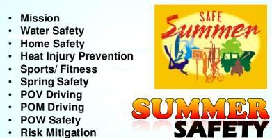 Summer Safety