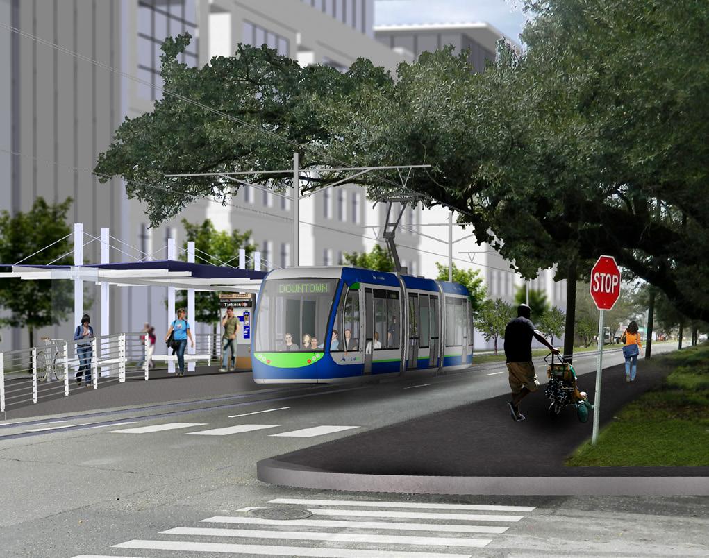 BATON ROUGE, LA The City of Baton Rouge s LadderS TEP initiative focused on advancing components of the TramLinkBR Project a streetcar line that will connect Downtown Baton Rouge, Old South Baton