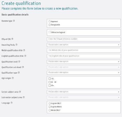 3. How to create and submit a single qualification in QiW 1.