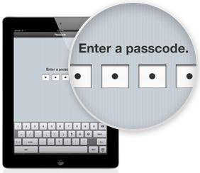 For enhanced security, enable a passcode to unlock the device Monitor the equipment throughout the day and if problems arise,