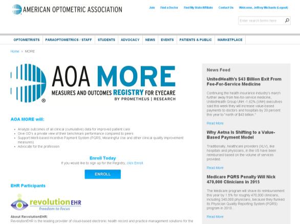 Cost of AOA MORE EHR Vendors Integrated $0.00 for AOA Members!