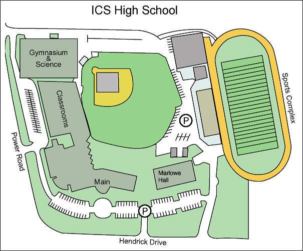 Activity: Locate the ICS Facilities Severe weather caused the collapse of the school gymnasium. More than 50 students are critically injured.