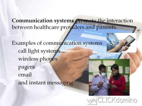 Integrating communication systems with clinical applications provides a real-time approach