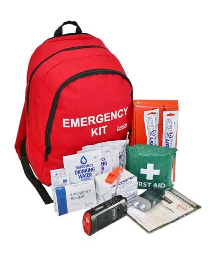Step 2 Build a Kit A Basic Emergency Kit Should Include: YOUR PLAN Water (1 gal.