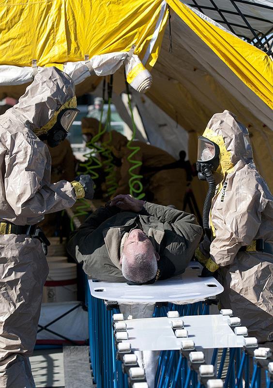 UNCLASSIFIED - FOUO HRF Mission The HRF s mission is simple conduct operations to save lives and to reduce human suffering in the event of a CBRN incident.
