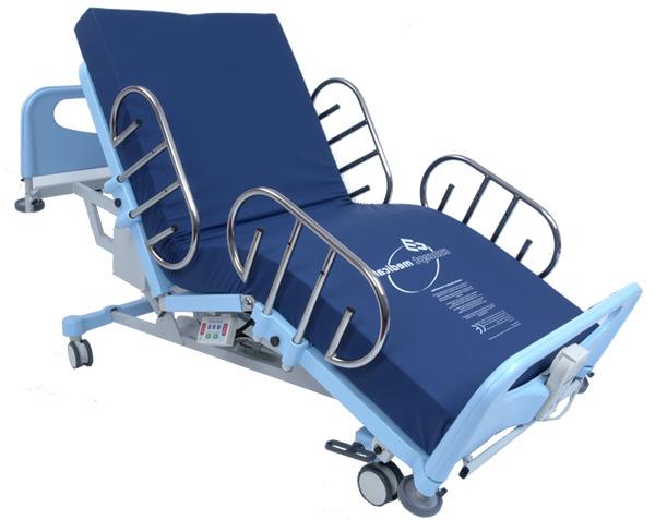 1.1 ProAxis plus Electric Profiling Bed & Pressure Area Care System The ProAxis plus Electric Profiling Bed is a three sectional, electrically operated pressure area care system that profiles to the