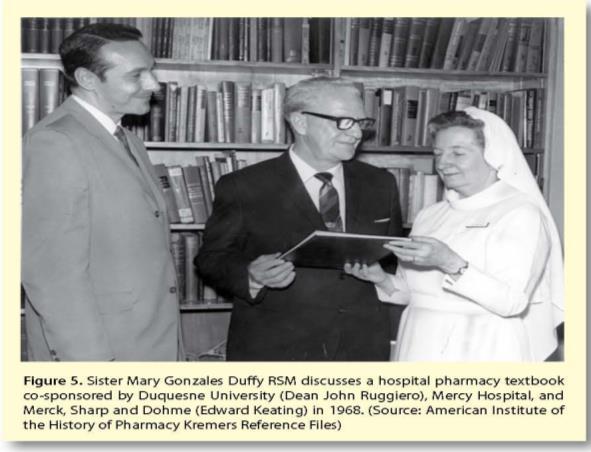 Sister Mary Gonzales Duffy, RSM (1909 85) Hospital Pharmacy in the 80 s Satellite pharmacies