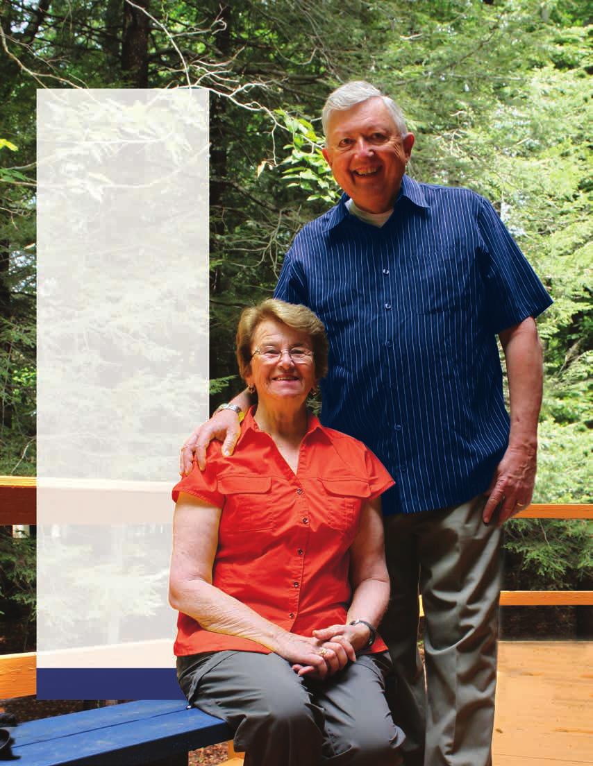 matching gifts Our Support to Keystone is Expanded by a Matching Gift As Weekender students, Ric 96 and Kathy 96 Krebs realized the value of higher education and worked together to earn their