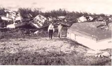 24 The fourth major storm was Hurricane Allen, one of the largest hurricanes ever to hit the Texas coast.