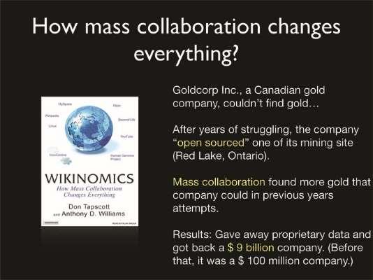 Mass Collaboration Mass collaboration is a