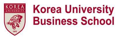 (Updated on Sep 22, 2016) Korea University Business School Fact Sheet for Student Exchange Program Mailing Address Contact International Office Korea