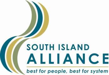 South Island Health Services Plan 2016-19 Produced in May 2016 By the South Island Alliance Programme Office On behalf of the