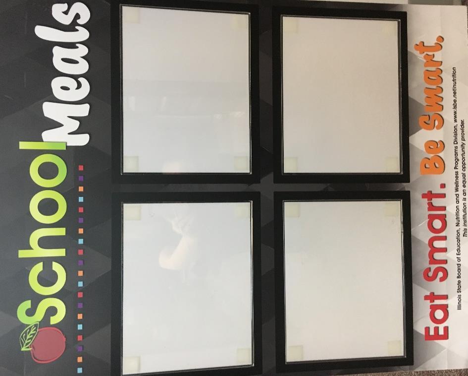 A limited number of Menu Boards