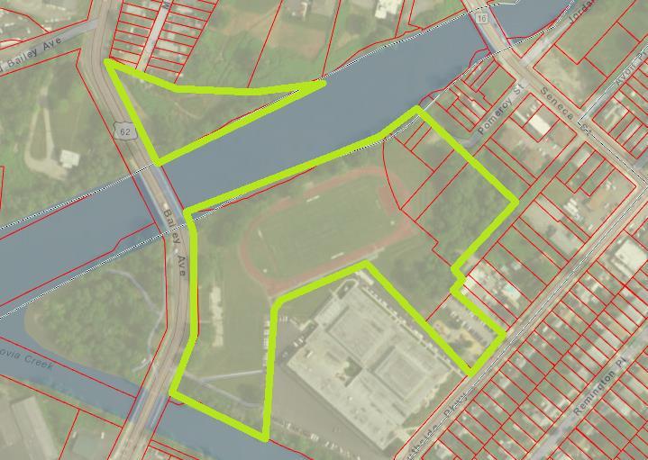 6.) Waterfront/Emerson Young Park: Site is located at 20 New
