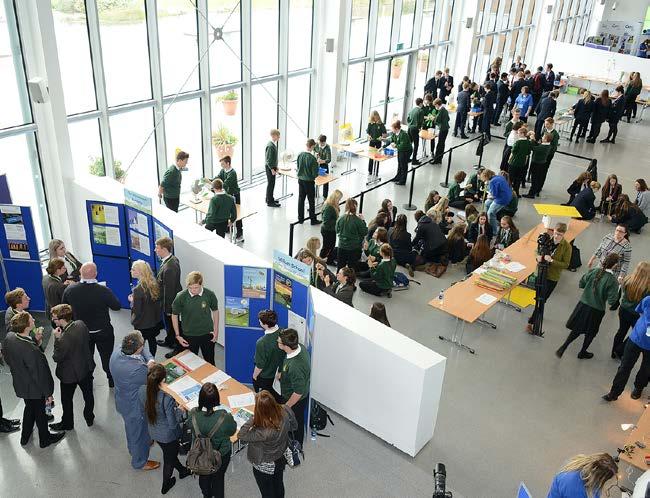 The conference was the culmination of a year s hard work by students from three schools close to the Moorside Project who have spent the last academic year
