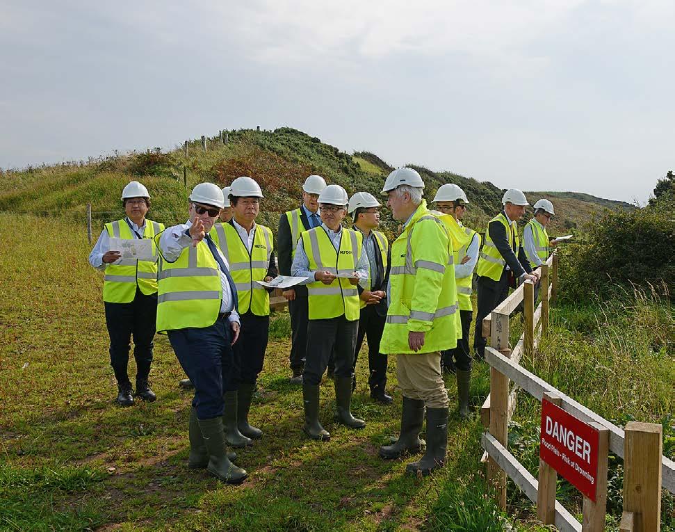 Yokota-san, and the rest of the NuGen Board, spent a day at the Moorside Site New Chairman welcomed to Cumbria NuGen s new chairman, Takeshi Yokota, visited Cumbria for the first time since he became