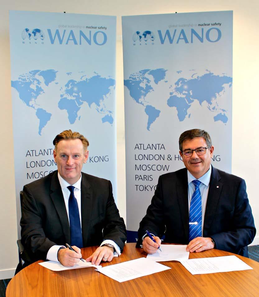 WANO offers unrivalled opportunity to share learning and best practice with other nuclear operators from across the world.
